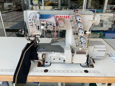 Pegasus W3662P-35BX364BS/FT9C/UT4M Burunlu Soldan Bıçaklı Alt-Üst İp Kesicili Reçme Makinası - 2.El - 1