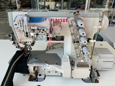 Pegasus W3662P-35BX364BS/FT9C/UT4M Burunlu Soldan Bıçaklı Alt-Üst İp Kesicili Reçme Makinası - 2.El - 5