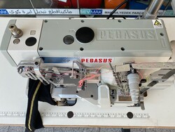 Pegasus W3662P-35BX364BS/FT9C/UT4M Burunlu Soldan Bıçaklı Alt-Üst İp Kesicili Reçme Makinası - 2.El - 6
