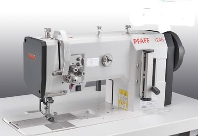Pfaff 1246 Çift İğne Çift Pabuç Deri, Çadır, Branda Dikiş Makinası - 1