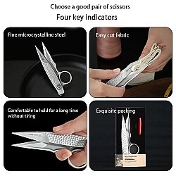 Pin 900 Premium Seri İplik Temizleme Makası - 3