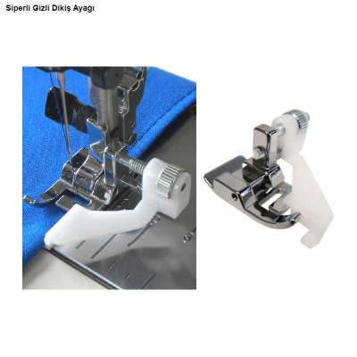 RJ-7308 Siperli Gizli Dikiş Ayağı - 2