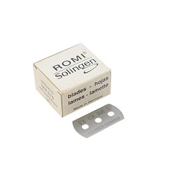 Romi Solingen - Romi Solingen Hassas Kumaş Terazi Gramaj Jilet 1/1 0.15MM 100ADET Romi Solingen - Romi Solingen Hassas Kumaş Terazi Gramaj Jilet 1/1 0.15MM 100ADET