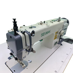 Sevmak SK-0303 Ayak Transportlu İğne Poz. Çift Papuç Deri Dikiş Makinası - 5
