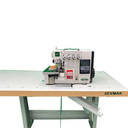 Sevmak SK-04GT-UBT 4 İplik Tam Otomatik Akıllı Elektrikli İplik Kesicili Overlok Makinası - 2