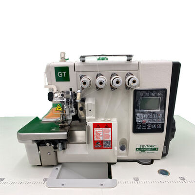 Sevmak SK-04GT-UBT 4 İplik Tam Otomatik Akıllı Elektrikli İplik Kesicili Overlok Makinası - 1