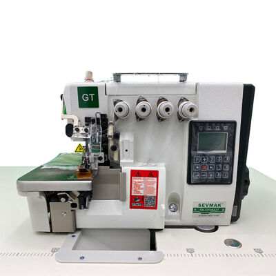 Sevmak SK-05GT-UBT 5 İplik Tam Otomatik Akıllı Elektrikli İplik Kesicili Overlok Makinası - 1