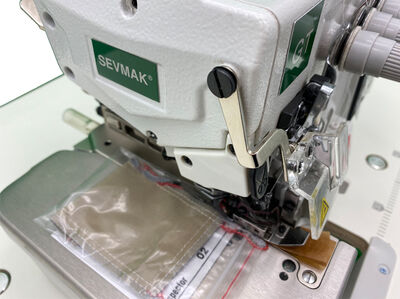 Sevmak SK-05GT-UBT 5 İplik Tam Otomatik Akıllı Elektrikli İplik Kesicili Overlok Makinası - 6