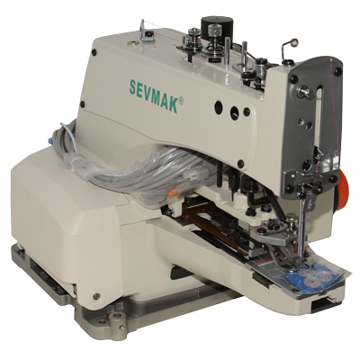 Sevmak SK-1377D Kafadan Motorlu Düğme Makinası - 3