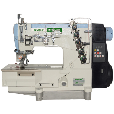 Sevmak SK-3500-03D Kafadan Motorlu Etek Reçme Makinası - 1