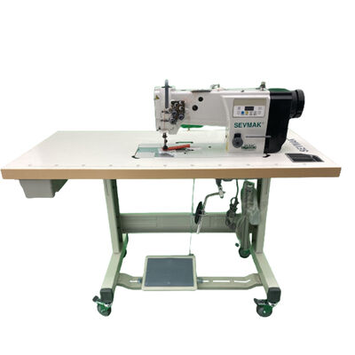 Sevmak SK-4420-D Kafadan Motorlu Çift Papuç Çift İğne Dikiş Makinası - 1