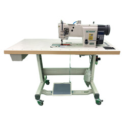 Sevmak SK-4420-D4 Elektronik Direct Drive İplik Kesicili Çift Papuç Çift İğne Dikiş Makinası - 2