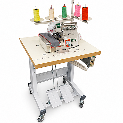 Sevmak SK-700-05D 5 İplik Overlok Makinası (Ev için Uygun Küçük Masalı) - 2