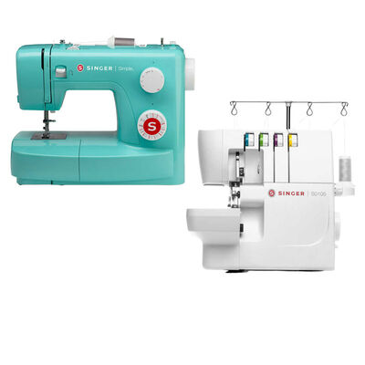 Singer 3223G Dikiş Makinesi ve Singer S0105 Overlok Makinesi Avantajlı Paket - 1