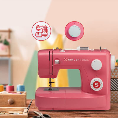 Singer 3223R Dikiş Makinesi ve Singer S0105 Overlok Makinesi Avantajlı Paket