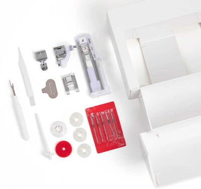 Singer C430 Professional Elektronik Dikiş Makinesi ve Singer S0105 Overlok Makinesi Avantajlı Paket