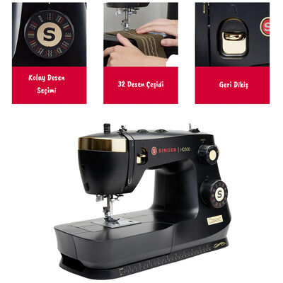Singer HD500 Classic Gold Dikiş Makinesi - 9