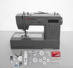 Singer HD6805C Dikiş Makinesi ve Singer S0105 Overlok Makinesi Avantajlı Paket - Thumbnail