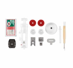 Singer Starlet 6699 Dikiş Makinesi ve Elmas 328 Ev Tipi 4 İplik Overlok Makinesi Avantajlı Paket - 9