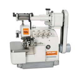 SIRUBA - Siruba 737K/LFC-3 3 İplik Lastik Vericili Overlok Makinası SIRUBA - Siruba 737K/LFC-3 3 İplik Lastik Vericili Overlok Makinası