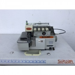 Siruba - Siruba 747F-514M5-23/BK Kıstırmalı 4 İplik Overlok Makinası - 2.El Siruba - Siruba 747F-514M5-23/BK Kıstırmalı 4 İplik Overlok Makinası - 2.El