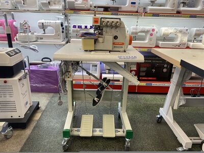 Siruba 747K-514M2-24 4 İplik Overlok Makinası - 2.El (Küçük Masalı) - 1