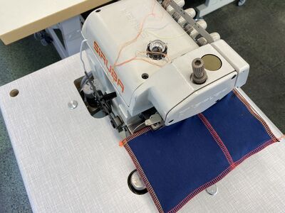 Siruba 747K-514M2-24 4 İplik Overlok Makinası - 2.El (Küçük Masalı) - 5