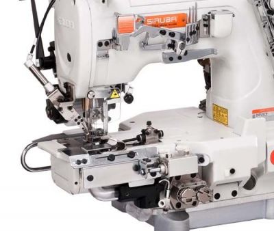 Siruba C007KD Direct Drive Elektronik Burunlu Çekicili Soldan Bıçak Regulalı Reçme Makinası - 2