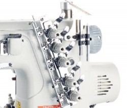 Siruba F007KD-W122-356/FHA-UTG Dırect Drıve Otomatik İplik Kesmeli Havalı Elektronik Etek Reçme Makinası - 3