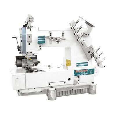 Siruba HF008-02064P/FBQ/C İki İğne Bıçaklı Kot Köprü Hazırlama Makinası (Tayvan) - 1