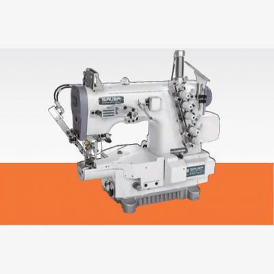 Siruba S007KD-W122-356/PCH-3M/UTT Mini Burunlu İplik Kesmeli Reçme Makinası - 1