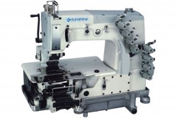 SUNSHINE - Sunshine DB-78706 PL 6 İğne Şerit Zincir Dikiş Makinası (Eşofman Üç Bant) Kavramalı Motor SUNSHINE - Sunshine DB-78706 PL 6 İğne Şerit Zincir Dikiş Makinası (Eşofman Üç Bant) Kavramalı Motor