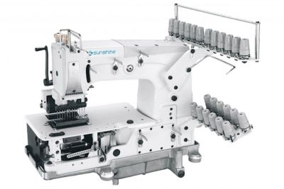 Sunshine DB-78712 P 12 İğne Zincir Dikiş Makinası (6.4mm) Kavramalı Motor - 2
