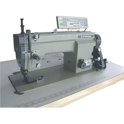 Typical GC-0918-1D Transportlu iplik kesicili tek iğne kilit dikiş gömlek ve ceket için (örümcek ayak) - 1