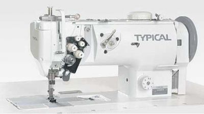 Typical GC-20676 Çift Papuç Çift İğne Ayak Baskı Ayarlı Büyük Mekik İptalli - 1