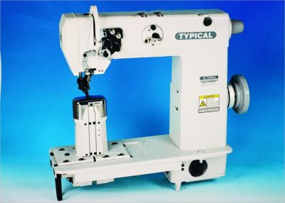 Typical GC-24680 - ÇİFT İĞNE SÜTUNLU ALT VE ÜST RODA ÇEKİCİLİ AYAKKABI SAYA DİKİŞ MAKİNASI  - 1