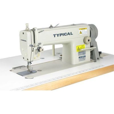 Typical GC-6160B İğne transportlu tek iğne kilit dikiş büyük mekik kalın materyaller için - 1