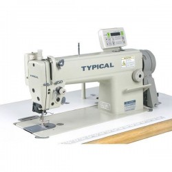 Typical - Typical GC-6160MD3 İğne transportlu iplik kesicili tek iğne kilit dikiş ince ve orta mat. için Typical - Typical GC-6160MD3 İğne transportlu iplik kesicili tek iğne kilit dikiş ince ve orta mat. için