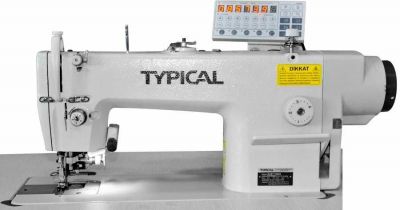 Typical GC-6717-MD2 Kenar Bıçaklı İplik Kesicili Tek İğne Kilit Dikiş Makinası