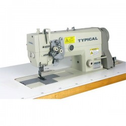 Typical - Typical GC-6875H Çift İğne Büyük Mekik İptalli Kilit Dikiş Orta ve Kalın Mat.için