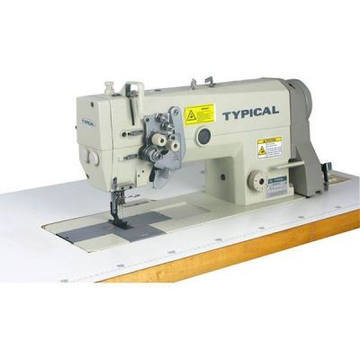 Typical GC-6875H Çift İğne Büyük Mekik İptalli Kilit Dikiş Orta ve Kalın Mat.için - 1