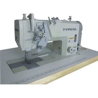 Typical GC-9750H Çift iğne küçük ve büyük mekik iptalli mikro yağlamalı orta ve kalın mat. için - 1