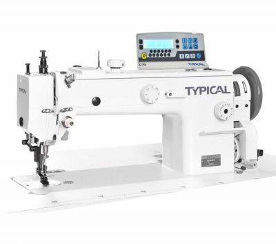 Typical GC0323-D2 Tek İğne Kilit Dikiş Büyük Mekik Ayak Transportlu İplik Kesicili - 1
