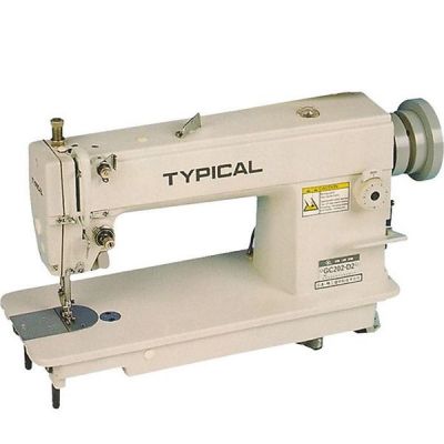 Typical GC202-D2 Tek İğne Kilit Dikiş Büyük Mekik Ekstra Kalın Materyaller için (İplik Kes.) - 1