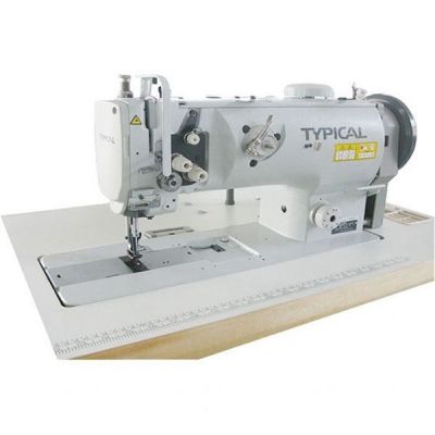 Typical GC20665-K Çift papuç tek iğne ayak baskı ayarlı büyük mekik - 1