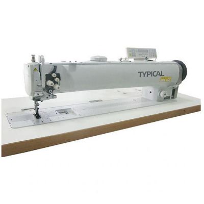 Typical GC20666-L25DT3-K Çift papuç çift iğne iplik kesicili kilit dikiş tam yağlı 64 cm - 1