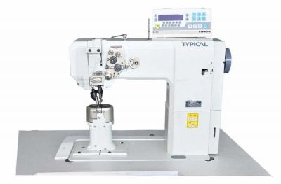 Typical GC24322-D1 Çift İğne İplik Kesicili Sutunlu Saya Makinesi - 1