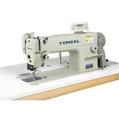 Typical GC6180ME3-C60 İplik kesicili tek iğne kilit dikiş ince ve orta mat. için - 1
