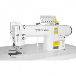 Typical - Typical GC6710MD3 İplik Kesicili Tam Yağlı Kilit Dikiş Direct Drive (İnce ve Orta Materyaller İçin)