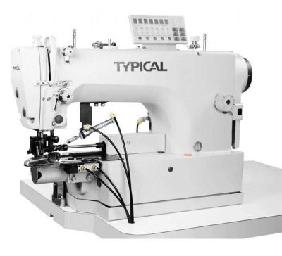 Typical GC6770 İnce Burunlu İğne Transportlu İplik Kesicili Paça Kıvırma Makinası - 1